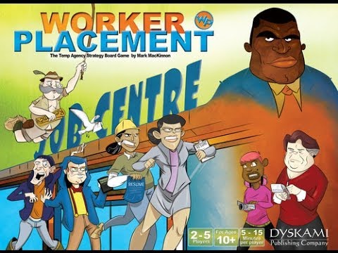 AVRAW #188: Worker Placement - So it's a worker placement game about worker placement...