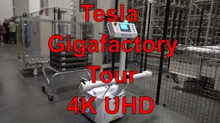 Tesla Gigafactory Factory Tour! Full COMPLETE Tour! 4K UltraHD