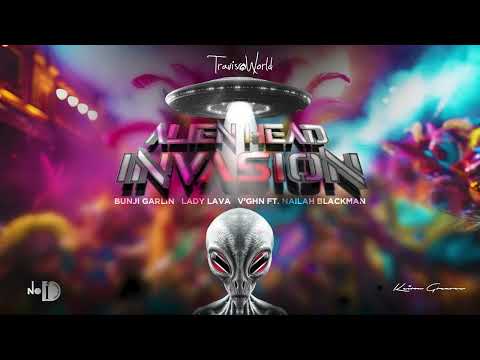 Bunji Garlin x Travis World - Touch D Road (Alien Head Invasion Riddim) | Soca 2025