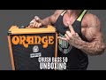 ORANGE CRUSH BASS 50 UNBOXING | SOLID First Bass Amp!!!