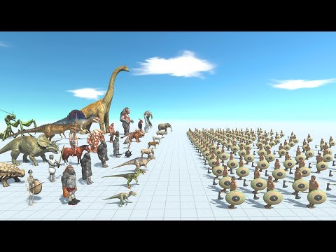 100x Gauls vs Every Faction - Animal Revolt Battle Simulator