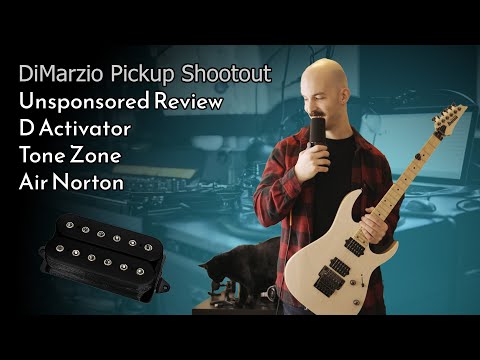 DiMarzio D Activator vs Tone Zone/Air Norton Pickup Comparison