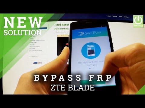 Bypass Google Account Protection in ZTE BLADE - How to Remove FRP