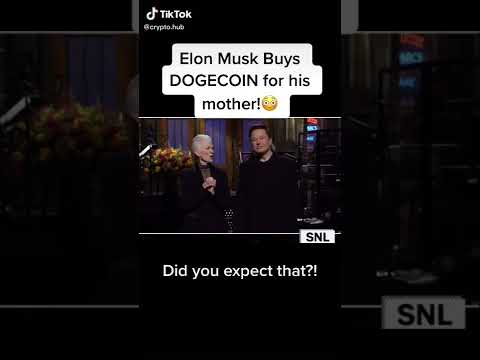 Elon Musk on Dogecoin on SNL! ~Subscribe for MORE!💎