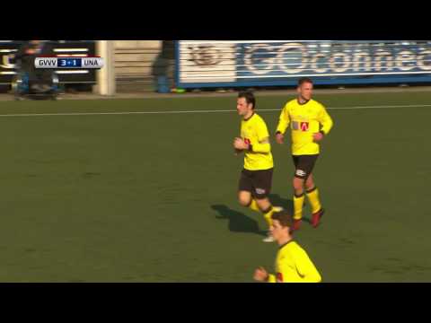 Samenvatting van de wedstrijd GVVV - UNA