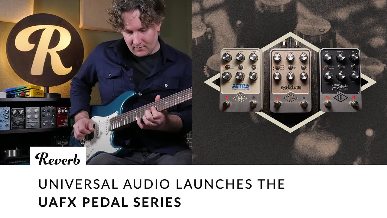 Universal Audio Launches UAFX: Golden, Astra, & Starlight | Tone Report Demo - YouTube