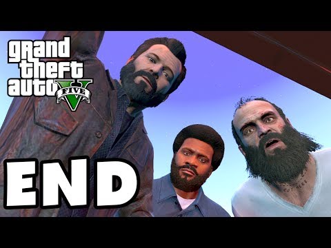 Grand Theft Auto 5 - Gameplay Walkthrough Part 54 - Ending, Credits, Review! (GTA 5, XBox 360, PS3)