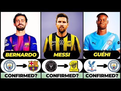 🚨 ALL LATEST CONFIRMED TRANSFER AND RUMOURS WINTER 2026, 🔥 Messi, Bernado, Guehi✅️