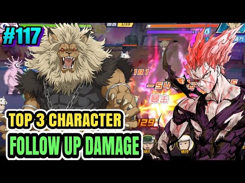 Top 3 Character Follow Up Damage Terbaik One Punch Man The Strongest