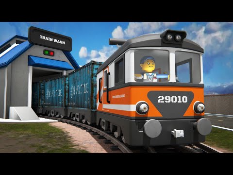 Opps.... Let's Wash The Train! (is it Dirty?)