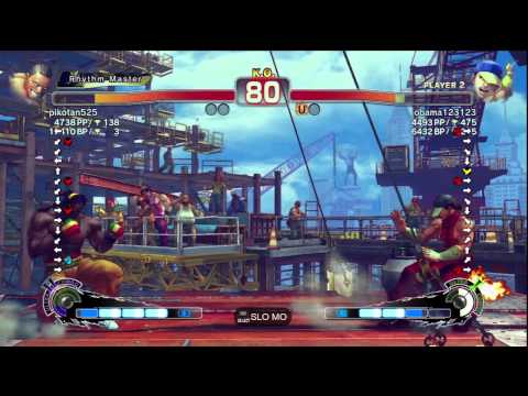 pikotan525 [Dee Jay] vs. obama123123 [Yun] | SSF4 AE