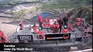 preview picture of video 'Zip World, Bethesda, Wales'