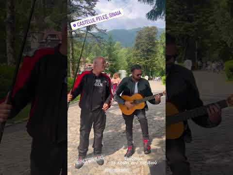VIRAL: Στέλιος Ρόκκος και Ηλίας Βρεττός τραγουδούν στο  Castelul Peles της Ρουμανίας