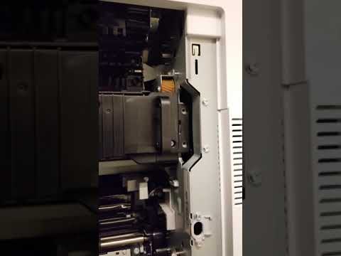 HP E87660 fuser error, install new fuser