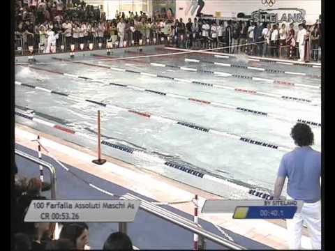 Eliminatorie 1 dei 100 Farfalla  Assoluti Maschi Agonisti - 16 Memorial Chiara Giavi