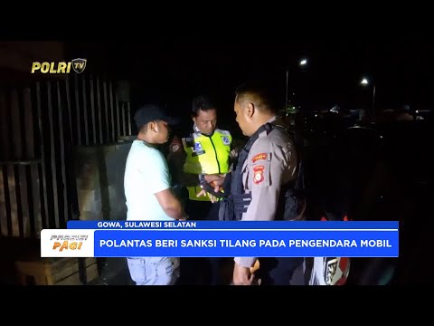 POLRES GOWA PATROLI CEGAH AKSI KEJAHATAN JALANAN