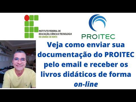 PROITEC 2021 IFRN - ENVIO DA DOCUMENTAÇÃO ON-LINE.