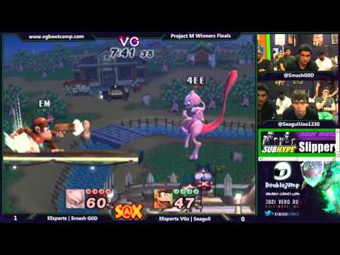 WF: Xanadu 8/12/14 - Smash God (Mewtwo) vs. Seagull Joe (Diddy)