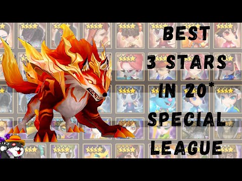 Best 3 Stars In 20 Stars Special League RTA | Summoners War