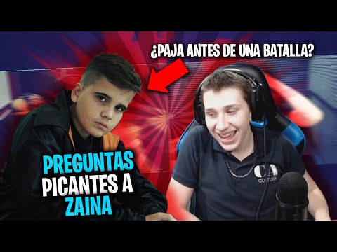 PREGUNTAS PICANTES A ZAINA