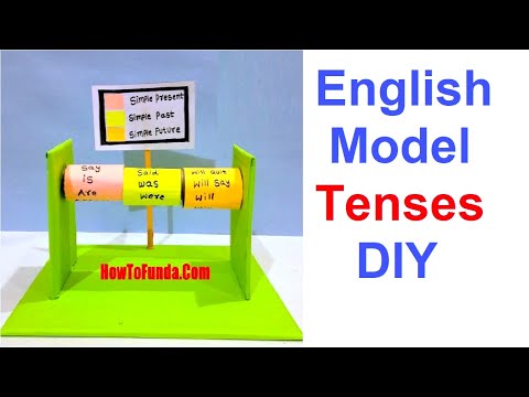 types of nouns working model 3d english tlm diy using cardboard howtofunda