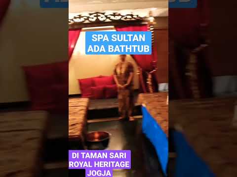 SPA SULTAN ADA BANHEIRA JOGJAKARTA TAMAN SARI ROYAL HERITAGE SPA MASSAGEM JAVANESA INDONÉSIA ME TIME