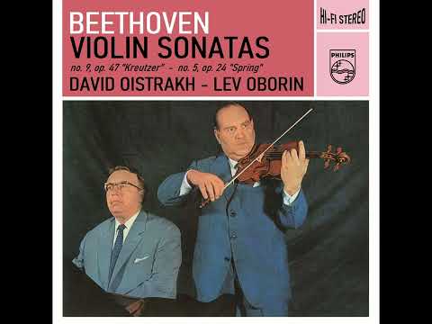 Beethoven: Sonata No. 9 in A major, Op. 47 "Kreutzer" - David Oistrakh, Lev Oborin