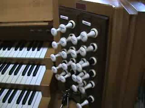 Malcolm Powell Demonstrating the Ellesmere College Organ