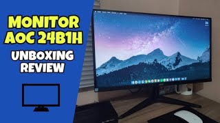 Monitor AOC 24B1H 23,6 (Unboxing/Review) [PT]