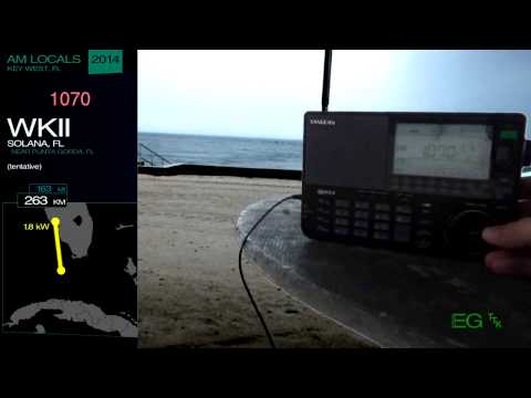 Local AM Bandscan for Key West (2014)