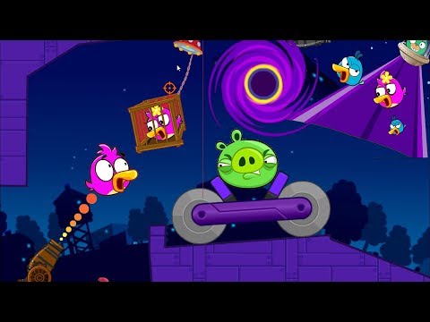 Angry Birds Cannon Collection 4 - MAGNET VERSION FULL LEVELS BLAST BAD PIGS!