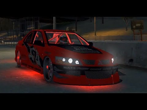 GTA 4 MITSUBISHI EVOLUTION TOKYO DRIFT TO WATCH!!!!!!!!!!