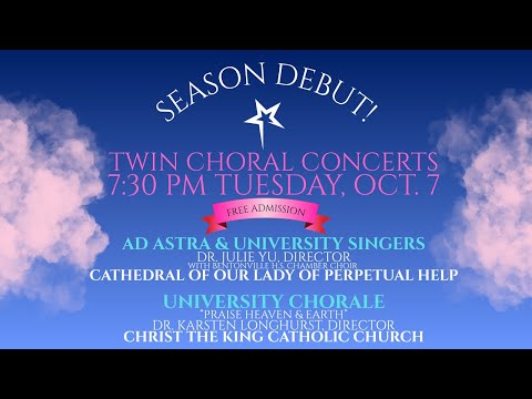 OCU Ad Astra/University Singers & Bentonville Chamber Choir Concert