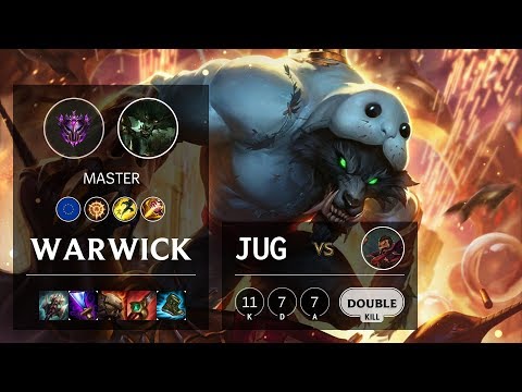 Warwick Jungle vs Graves - EUW Master Patch 10.7