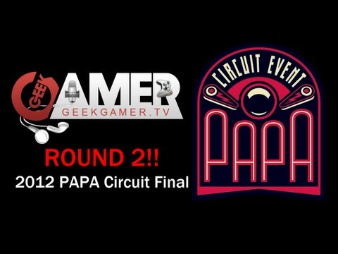 PAPA Pinball - Round 2 - 2012 PAPA Circuit Final