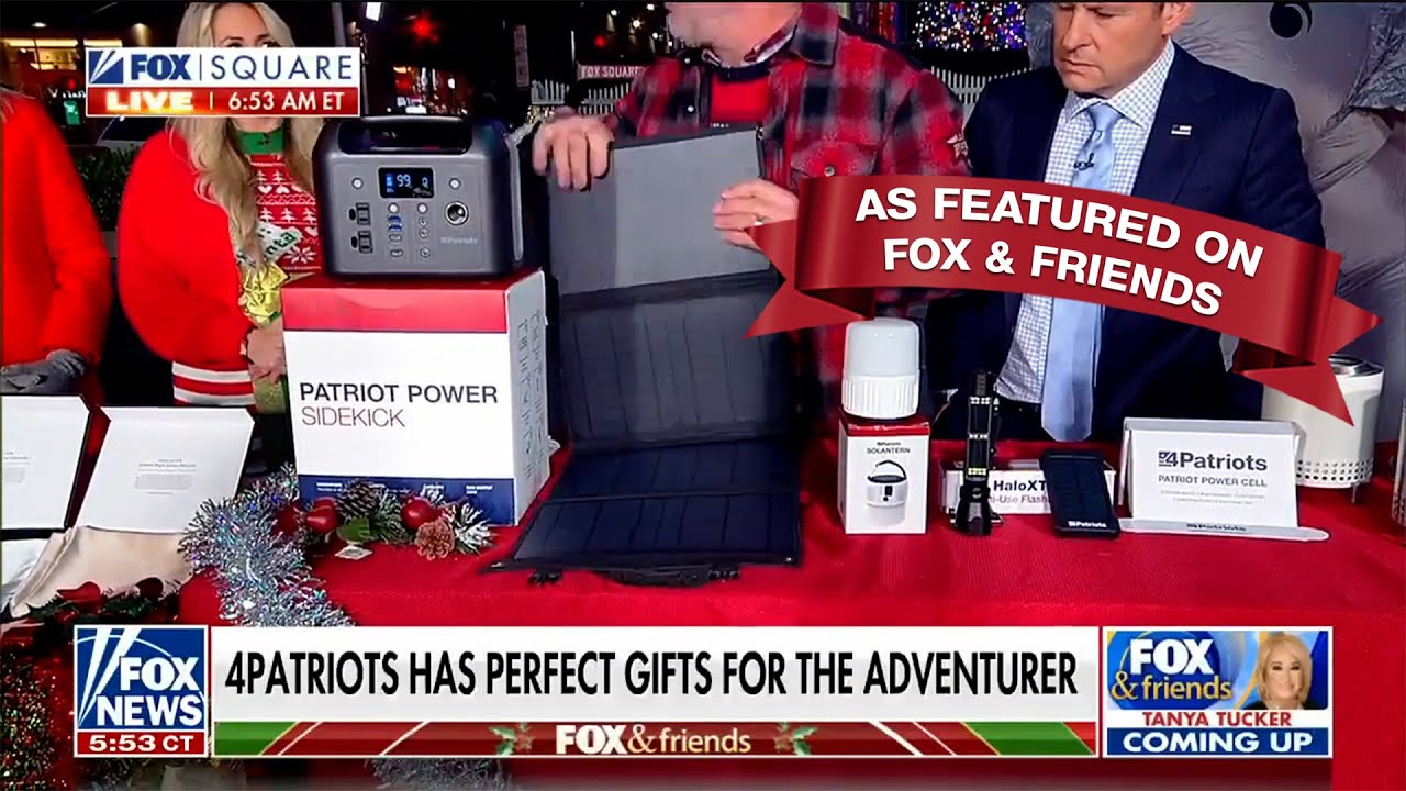 Patriot Power Sidekick featured on Fox & Friends