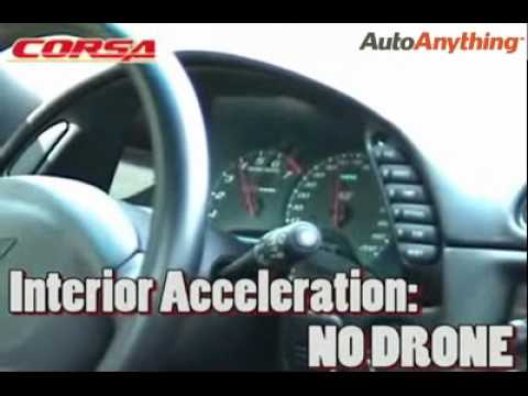 Chevy Corvette C5 Z06 with Corsa Exhaust - Sound Clip of Corsa Part #14111