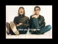 Oasis - Up in the sky - Lyrics and photos 