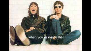 Oasis - Up in the sky - Lyrics and photos