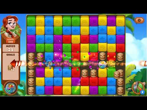 Lost Island Blast Adventure Level 250 - No Boosters