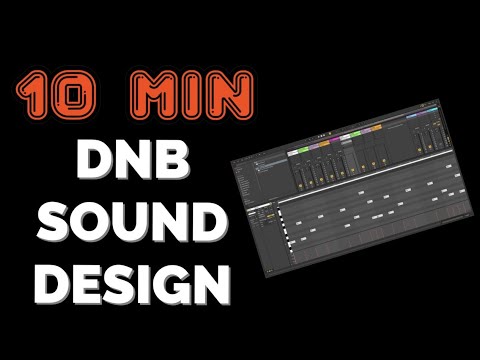 10 Minute DNB Sound Design Session [ATMOSPHERE]  in Ableton Live 11 #036