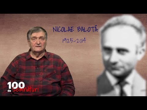 100 de semnături. Nicolae Balotă (23 03 2018)
