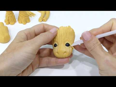 How to make Groot from guardians of the galaxy .