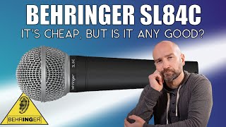 Video thumbnail for The $12 Behringer SL 84C Microphone. My Full Review for Podcast and Voice Over (SM58 Clone) 🎤 by Geeky Nerdy Techy