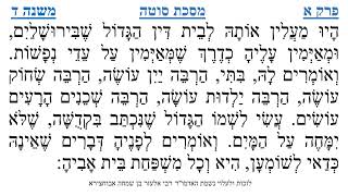 מסכת סוטה פרק א משנה ד