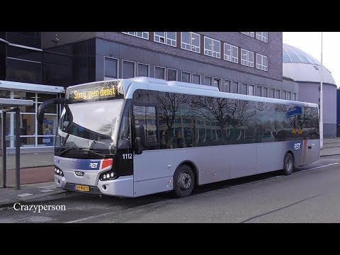 Nieuwe VDL RET Bus vertrek Rotterdam Alexander