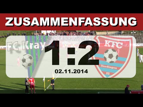 Zusammenfassung: FC Kray - KFC Uerdingen (02.11.2014)