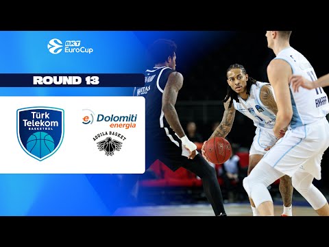 Turk Telekom Ankara - Dolomiti Energia Trento | Turno 13 | EuroCup Basket 2025-26