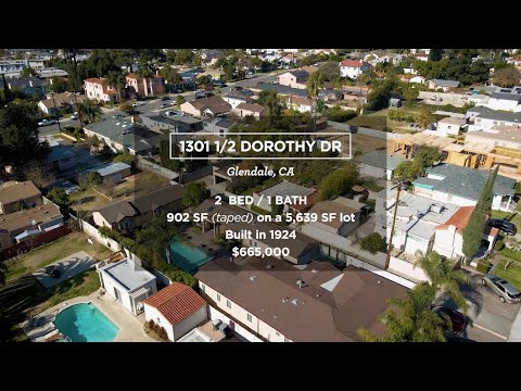1301 ½ Dorothy Dr Glendale, CA 91202 - FOR SALE
