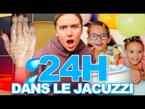 24H DANS LE JACUZZI ! LE MONSTRE DES TOILETTES DÉBARQUE !